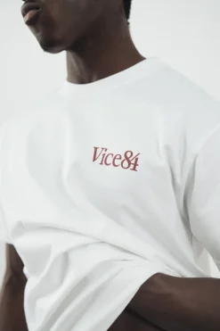 Vice 84 'R&D' Tee - White