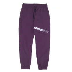 Vice 84 'Reflective Racer' Nylon Track Pants - Burgundy
