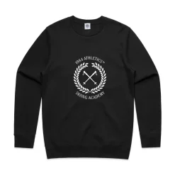 Vice 84 'Ski Academy' Crew Sweater - Black