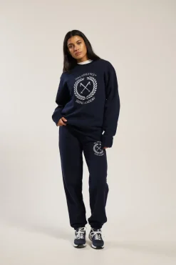 Vice 84 'Ski Academy' Joggers - Navy