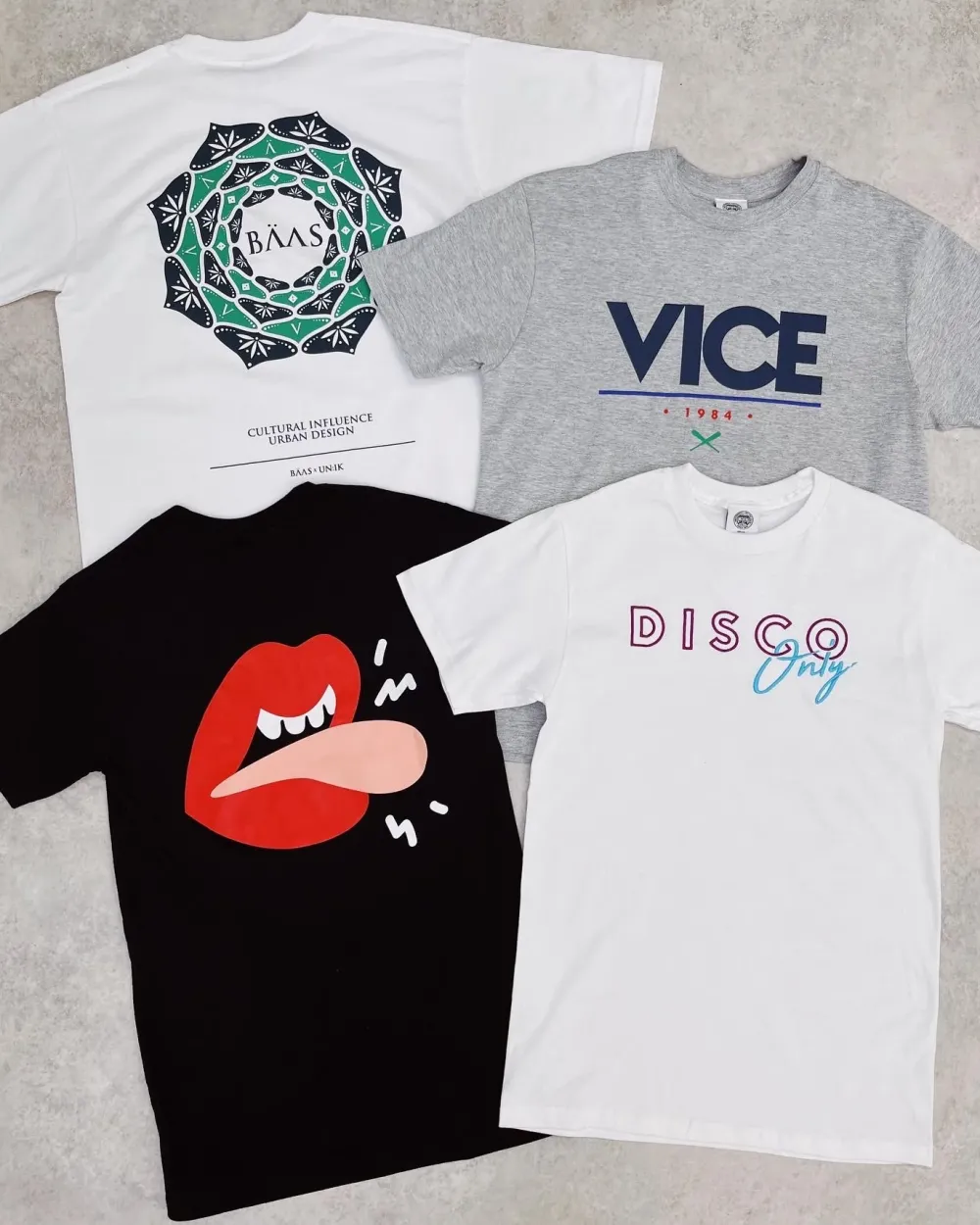 Vice 84 'Sports Tee - Grey *100K CLUB*