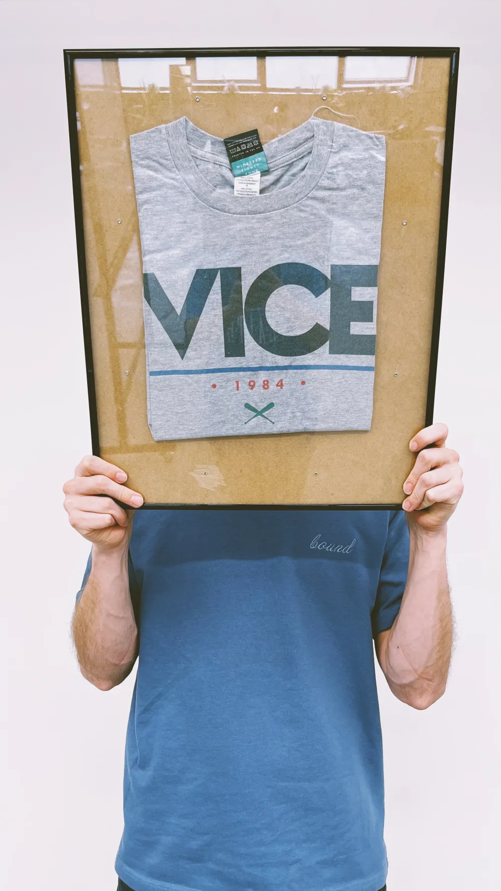 Vice 84 'Sports Tee - Grey *100K CLUB*