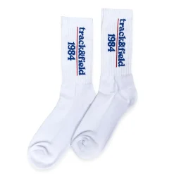 Women Vice 84 'Track&Field' Socks - White