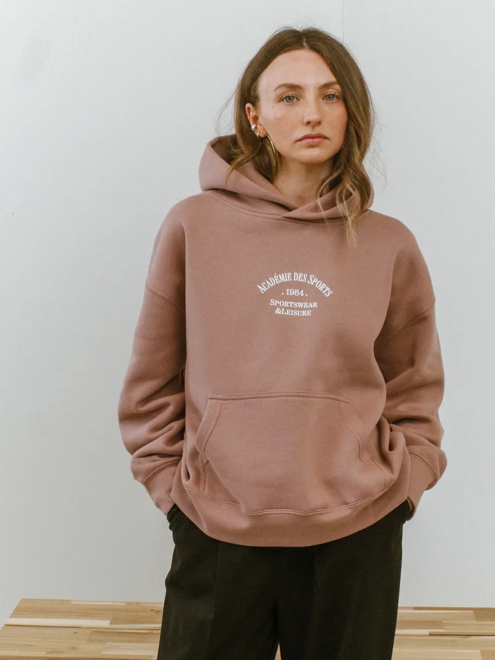 Women Vice 84 Selects by Chloe Hayward Vice 84 WMNS 'Académie des Sports' Hoodie - Clay