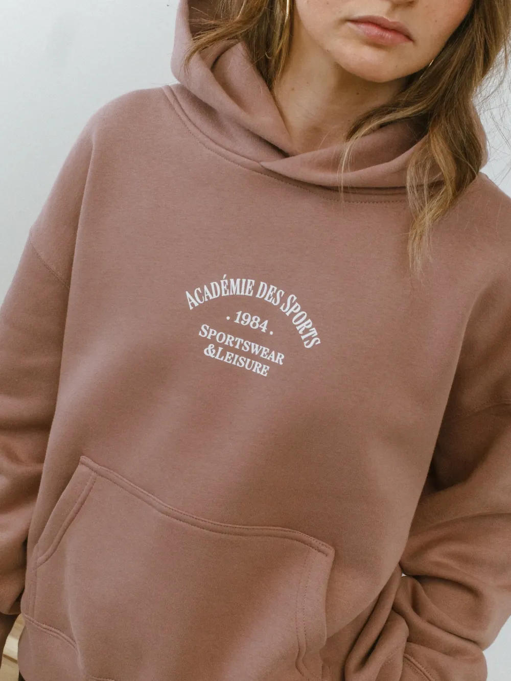 Women Vice 84 Selects by Chloe Hayward Vice 84 WMNS 'Académie des Sports' Hoodie - Clay