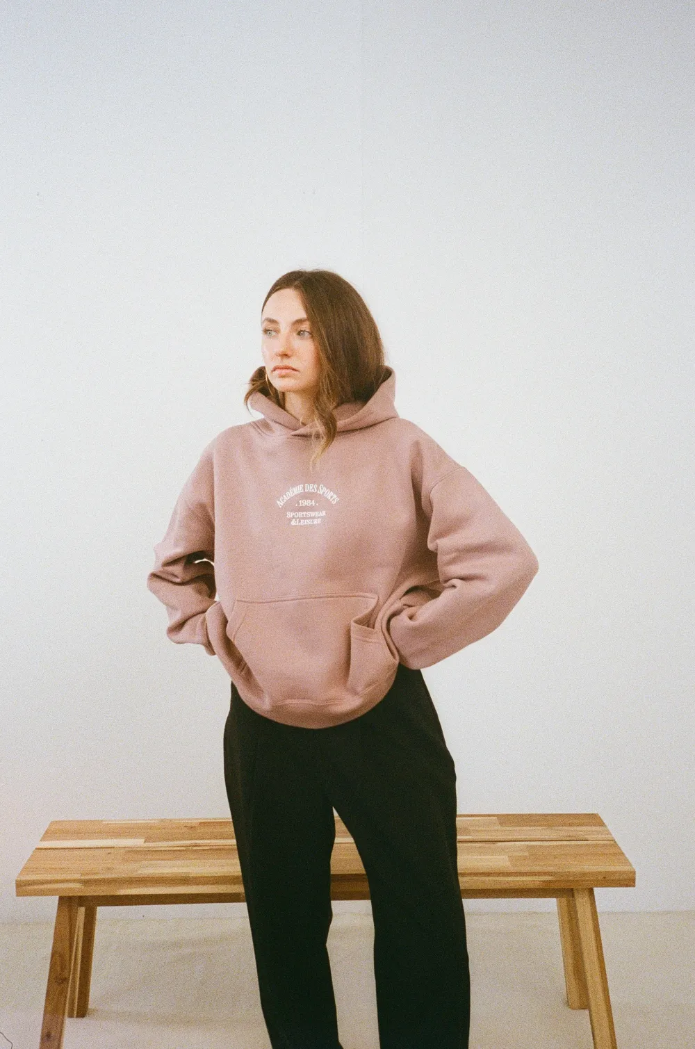 Women Vice 84 Selects by Chloe Hayward Vice 84 WMNS 'Académie des Sports' Hoodie - Clay
