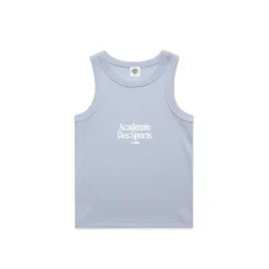 Vice 84 WMNS Organic Embroidered Rib Tank - Powder Blue
