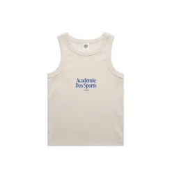 Vice 84 WMNS Organic Embroidered Rib Tank - Bone
