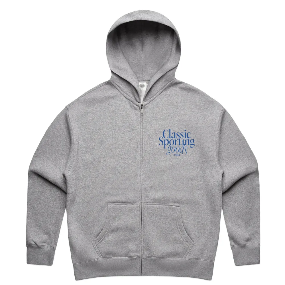 Women Vice 84 Selects by Chloe Hayward Vice 84 WMNS 'Sporting Goods' Zip Hoodie - Ash