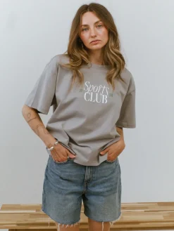 Vice 84 Selects by Chloe Hayward Vice  84 WMNS 'Sports Club' Staple Tee - Storm Grey
