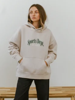 Women Vice 84 Selects by Chloe Hayward Vice 84 WMNS 'Sports Dept' Hoodie - Bone