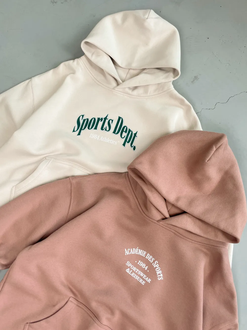 Women Vice 84 Selects by Chloe Hayward Vice 84 WMNS 'Sports Dept' Hoodie - Bone