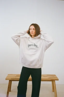 Women Vice 84 Selects by Chloe Hayward Vice 84 WMNS 'Sports Dept' Hoodie - Bone