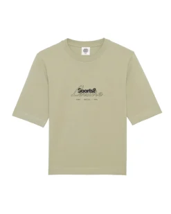 Vice 84 Selects by Chloe Hayward Vice 84 WMNS 'Sports Leisure' Boxy Organic Tee - Sage
