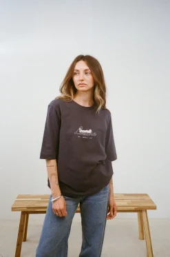 Vice 84 Selects by Chloe Hayward Vice 84 WMNS 'Sports Leisure' Box Organic Tee - Ink Navy