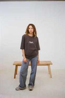 Vice 84 Selects by Chloe Hayward Vice 84 WMNS 'Sports Leisure' Box Organic Tee - Ink Navy