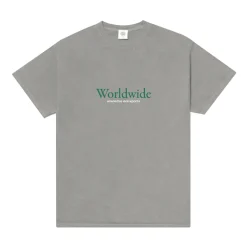 Vice 84 'Worldwide' Vintage Washed Tee - Graphite