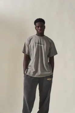 Vice 84 'Worldwide' Vintage Washed Tee - Graphite
