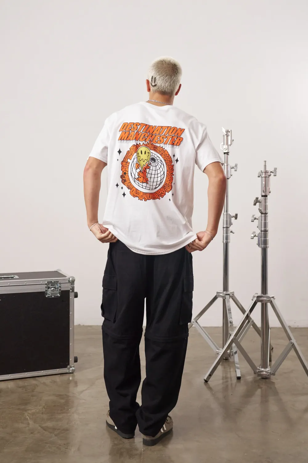 WHP x UN:IK 'Destination Manchester' Tee - White