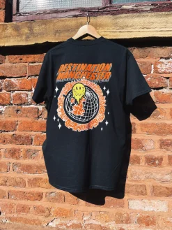 WHP x UN:IK 'Destination Manchester' Tee - Black