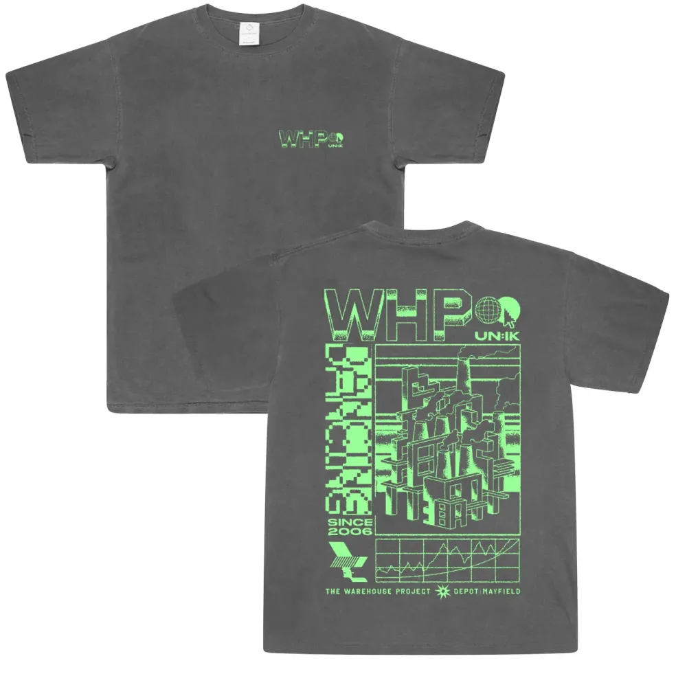 WHP x UN:IK 'Since 2006' Vintage Washed Tee - Black