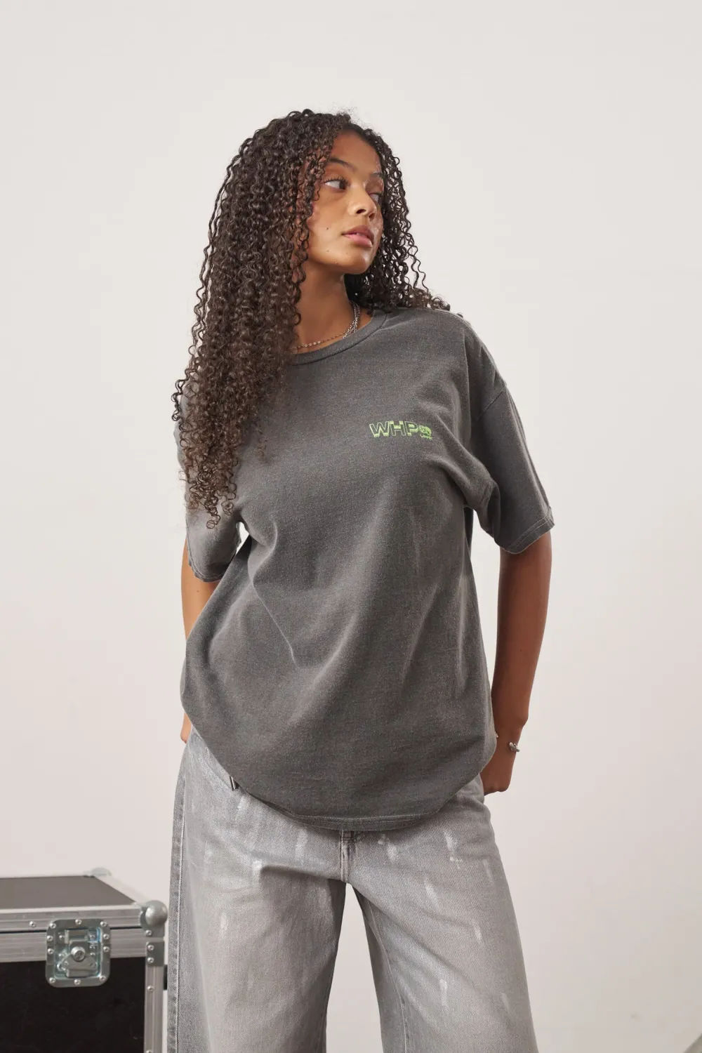 WHP x UN:IK 'Since 2006' Vintage Washed Tee - Black
