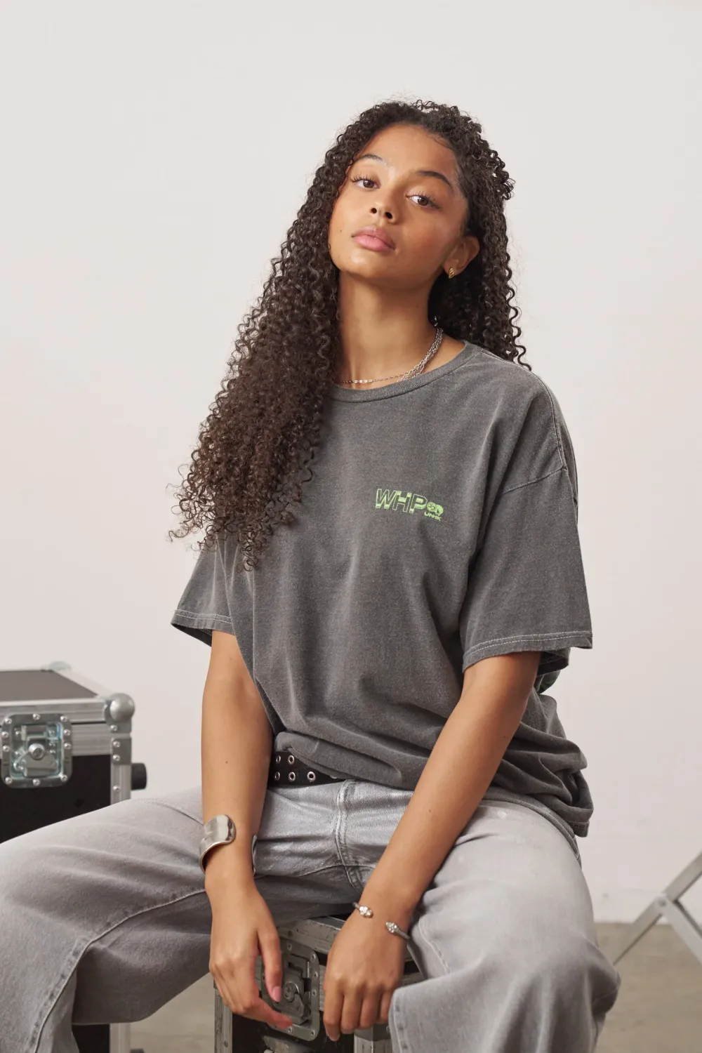 WHP x UN:IK 'Since 2006' Vintage Washed Tee - Black