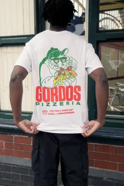 Gordos Pizzeria World Famous Gordos 'Good Trip' Tee - White