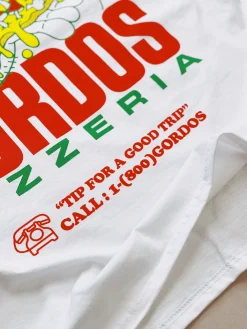 Gordos Pizzeria World Famous Gordos 'Good Trip' Tee - White