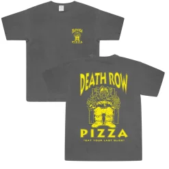 Gordos Pizzeria World Famous Gordos 'Last Slice' Vintage Washed Tee - Black