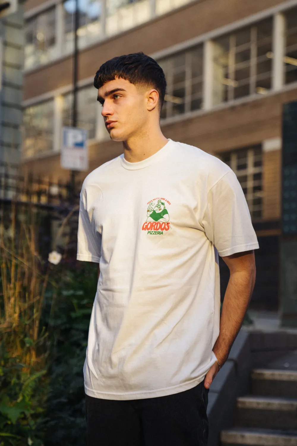 Gordos Pizzeria World Famous Gordos 'Legalize Marinara' Tee - White