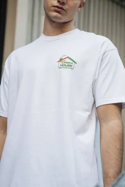 Gordos Pizzeria World Famous Gordos 'Nice By The Slice' Tee - White