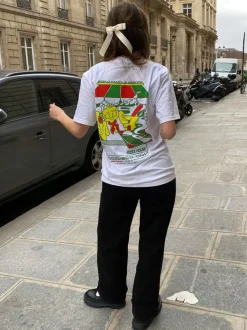 Gordos Pizzeria World Famous Gordos 'Nice By The Slice' Tee - White