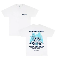 Gordos Pizzeria World Famous Gordos 'NYC Slices' Tee - White