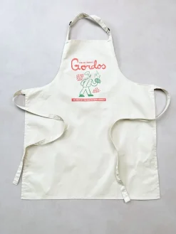 Gordos Pizzeria World Famous Gordos x Hephee 'World Famous' Apron - Natural
