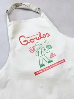 Gordos Pizzeria World Famous Gordos x Hephee 'World Famous' Apron - Natural