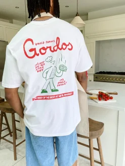 Gordos Pizzeria World Famous Gordos x Hephee 'World Famous' Tee & Apron Bundle