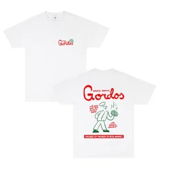 Gordos Pizzeria World Famous Gordos x Hephee 'World Famous' Tee - White