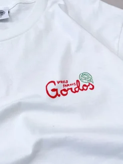 Gordos Pizzeria World Famous Gordos x Hephee 'World Famous' Tee - White